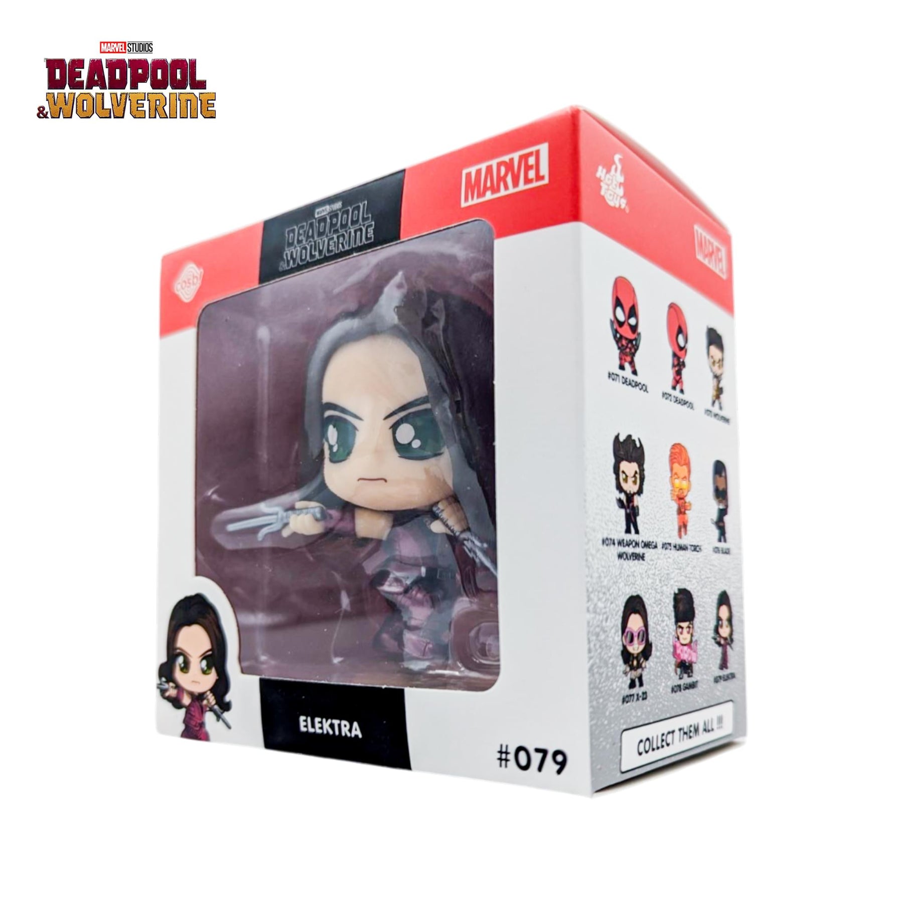 Marvel Deadpool & Wolverine Cosbi Bobble Head | Elektra #79