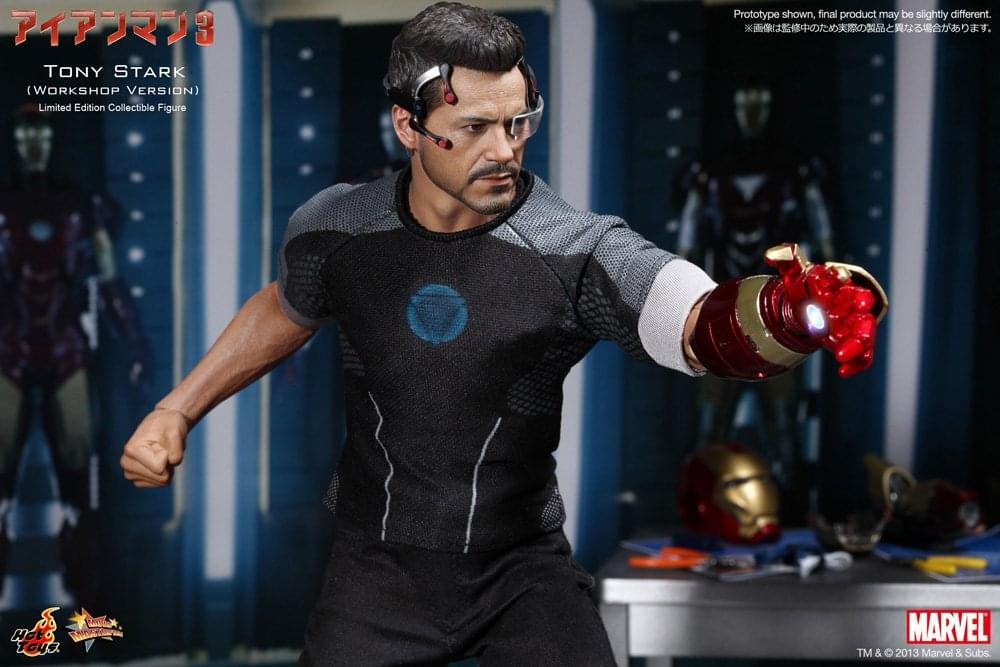 Iron Man 2 Hot Toys Tony Stark 12" Action Figure