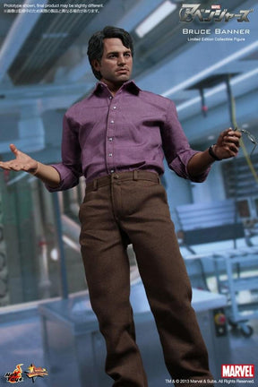 Marvel The Avengers Hulk Hot Toys 1:6 Scale Bruce Banner Figure
