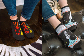 NASA Novelty Low-Cut Unisex Ankle Socks | 5 Pairs