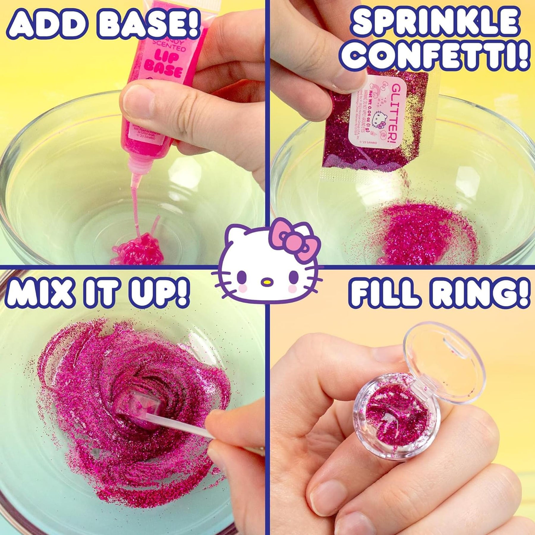 Sanrio Hello Kitty and Friends Shimmer Lip Gloss Making Kit