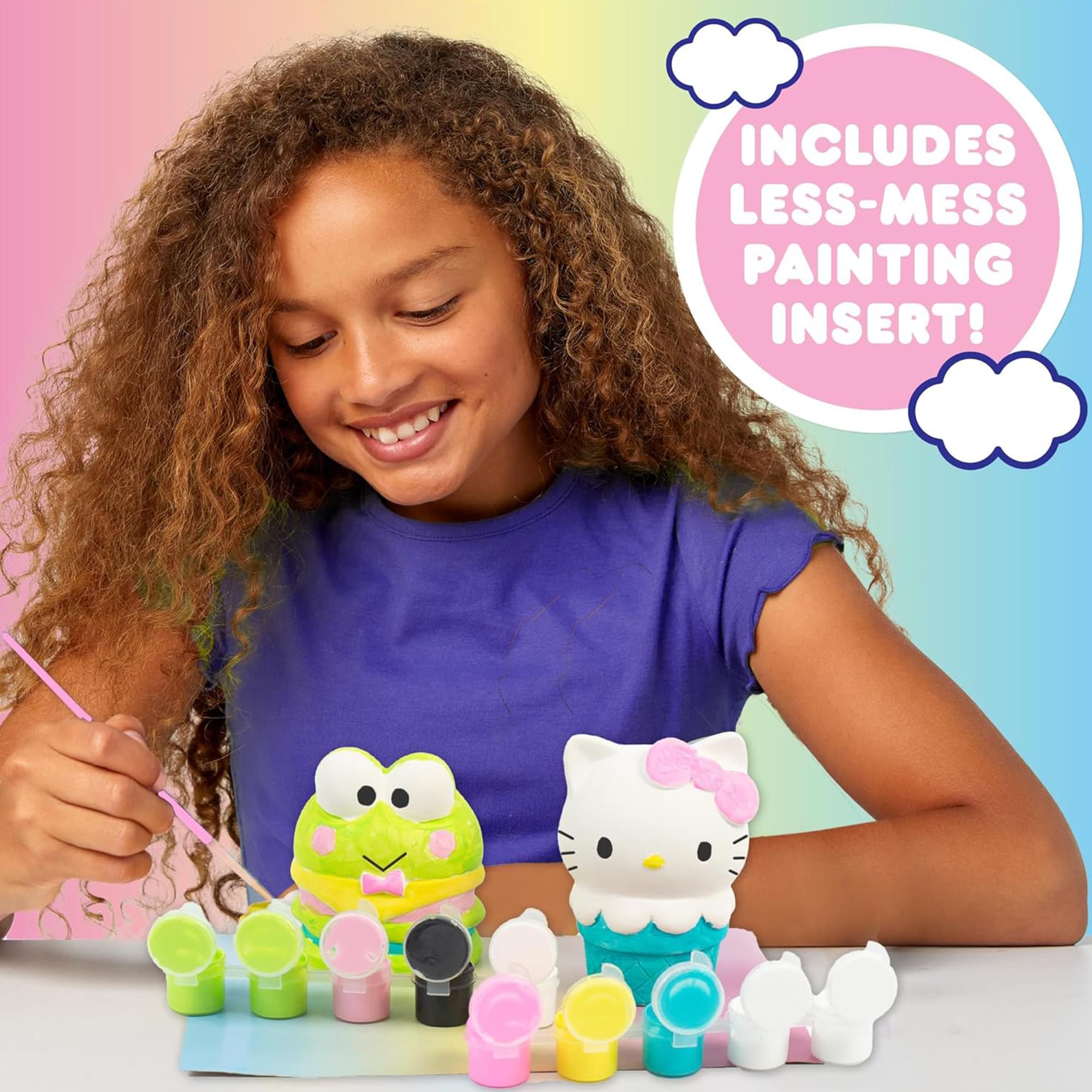 Sanrio Hello Kitty and Friends Paint Your Own Figurines Kit