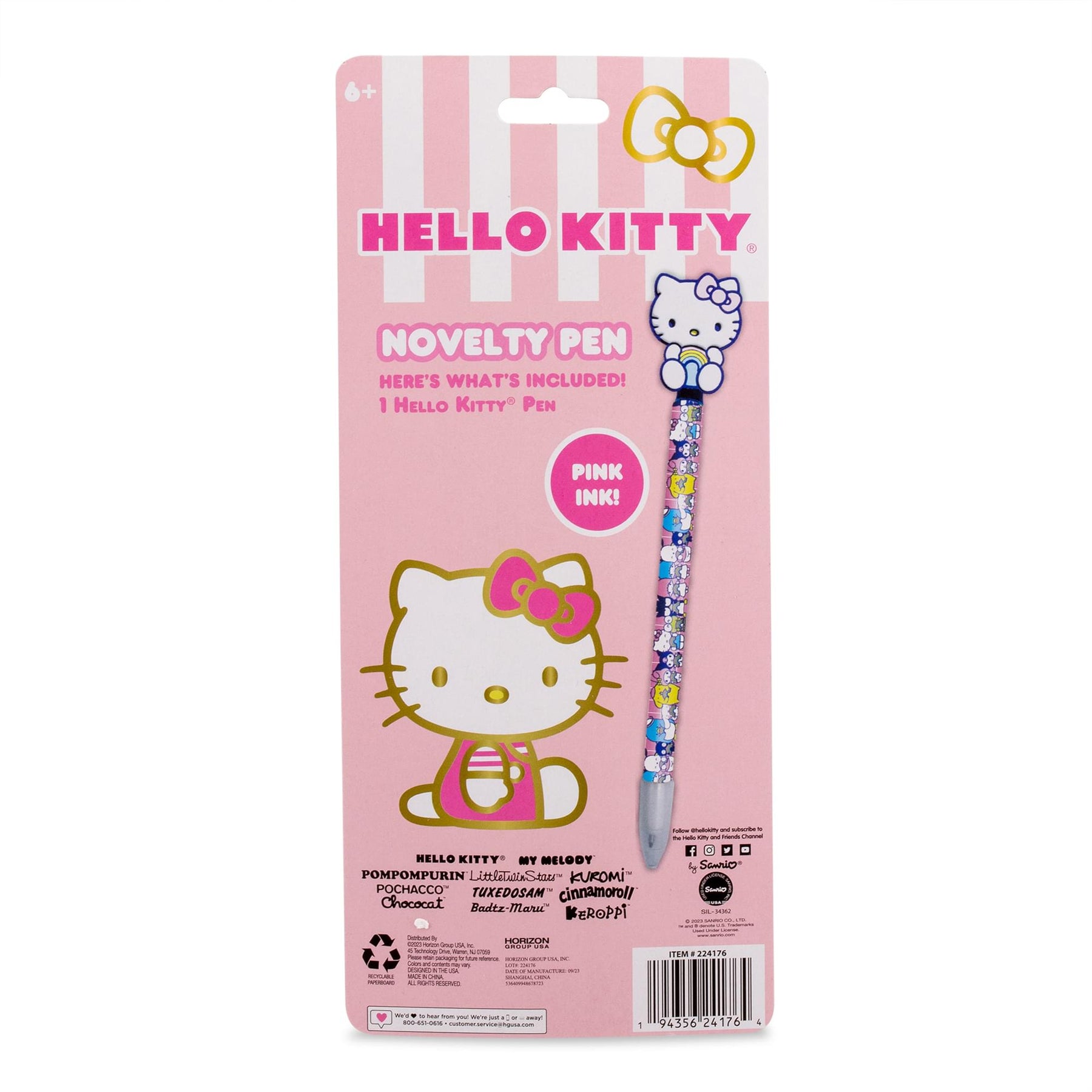 Sanrio Hello Kitty and Friends Novelty Pen