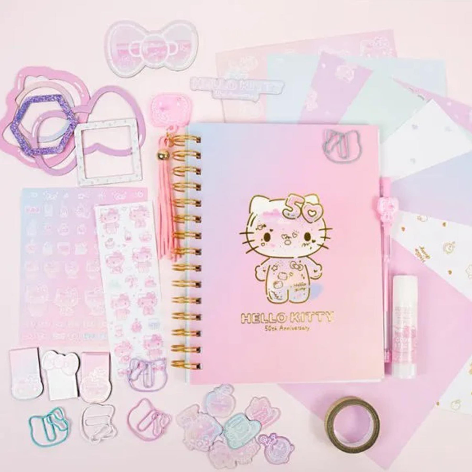 Sanrio Hello Kitty x STMT 50th Anniversary DIY Journaling Set
