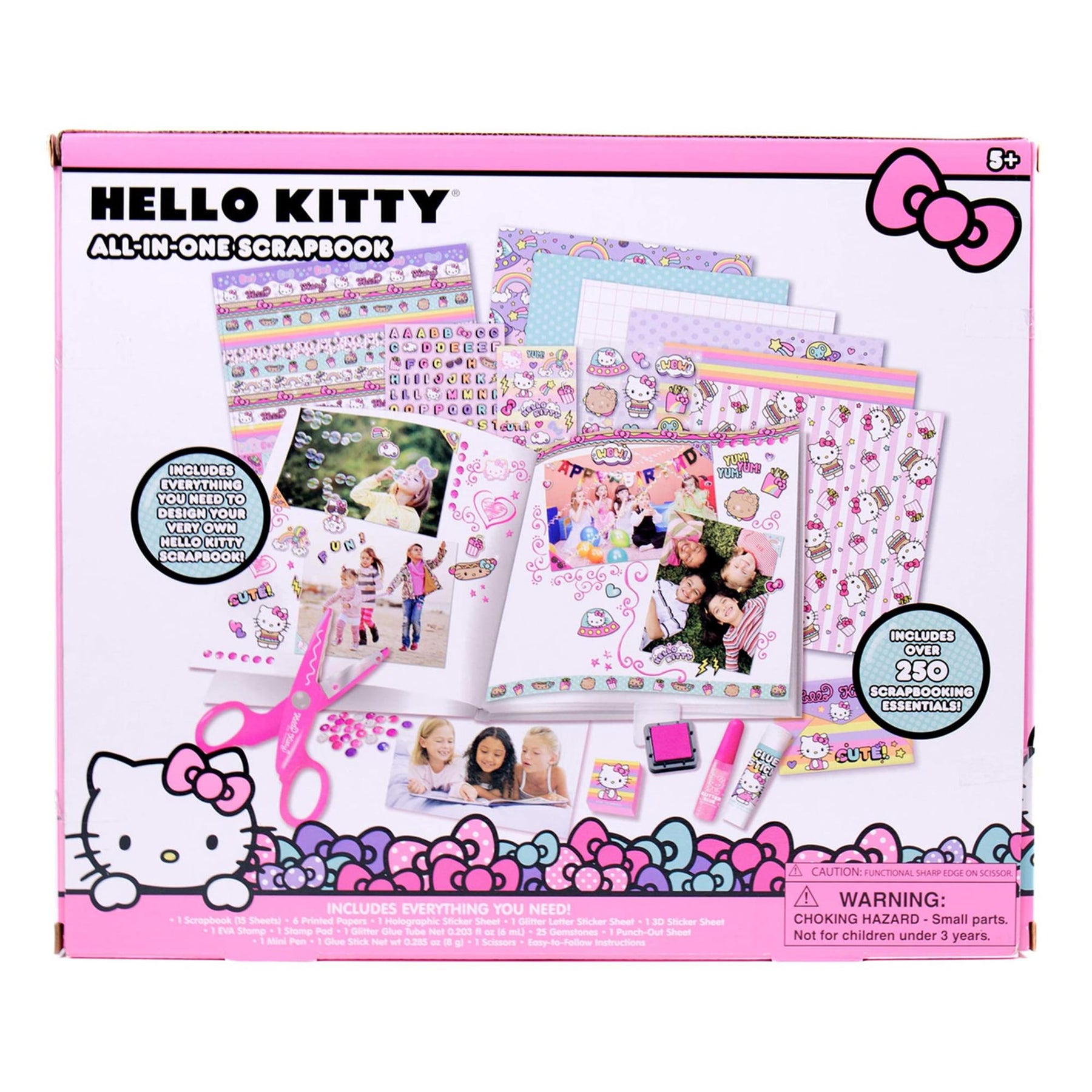 Sanrio Hello Kitty and Friends Design Your Own Scrapbook | Over 250 Essentials