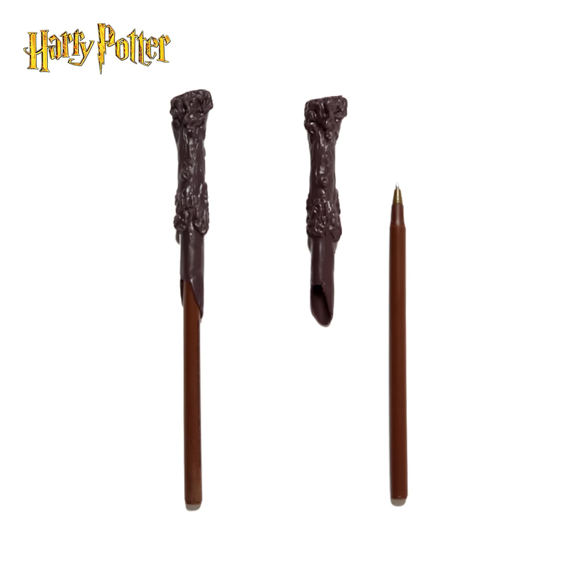 Harry Potter Faux Leather Journal w/ Wand Pen