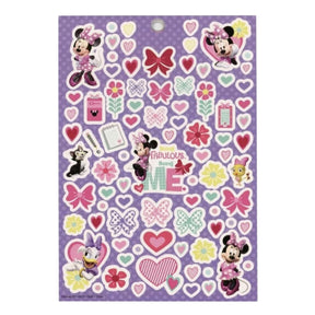Disney Minnie Mouse Sticker Book | 4 Sheets | Over 300 Stickers