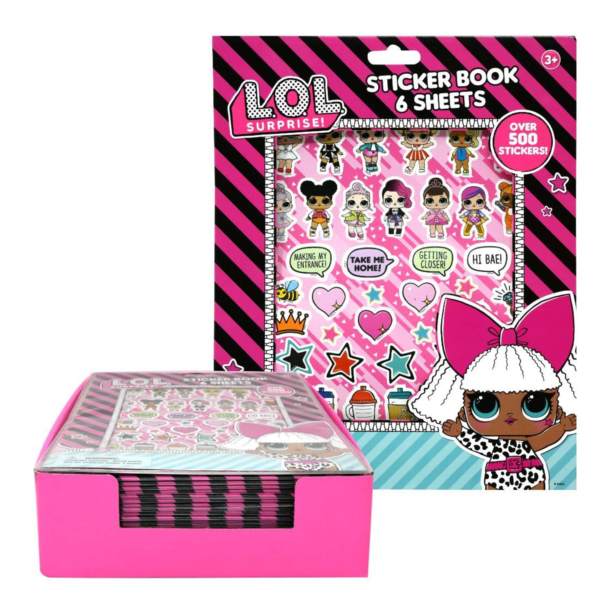 LOL Surprise! Sticker Book | Over 500 Stickers