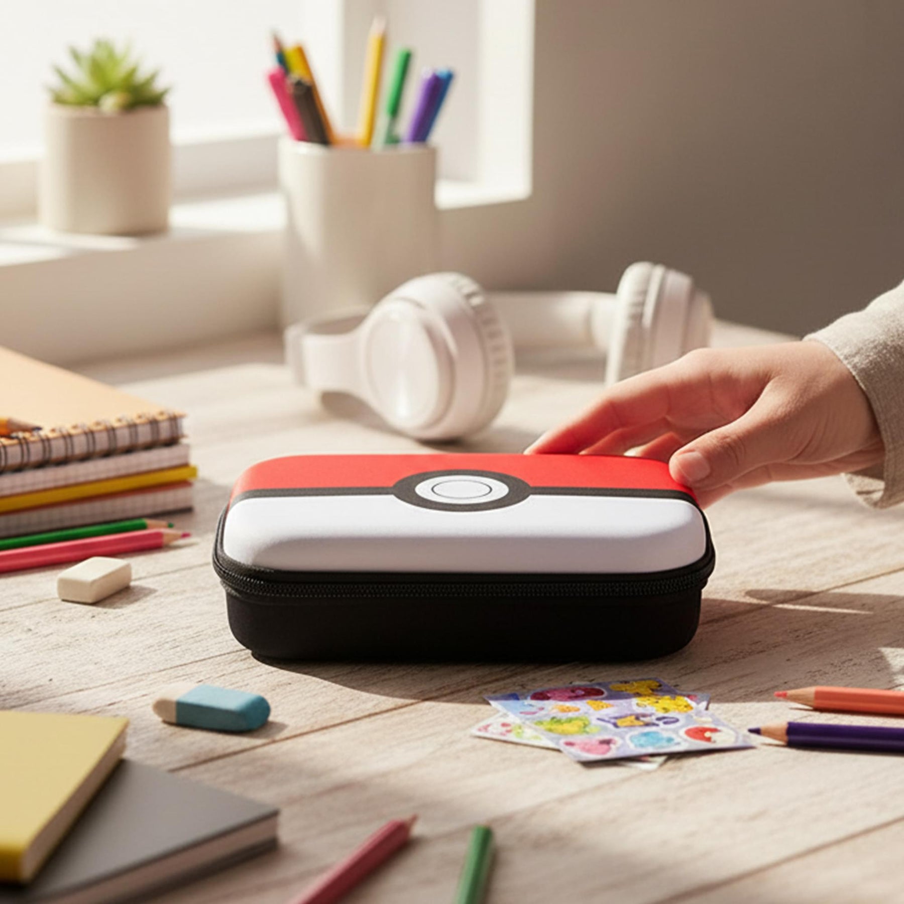 Pokemon Pokeball Molded Pencil Case