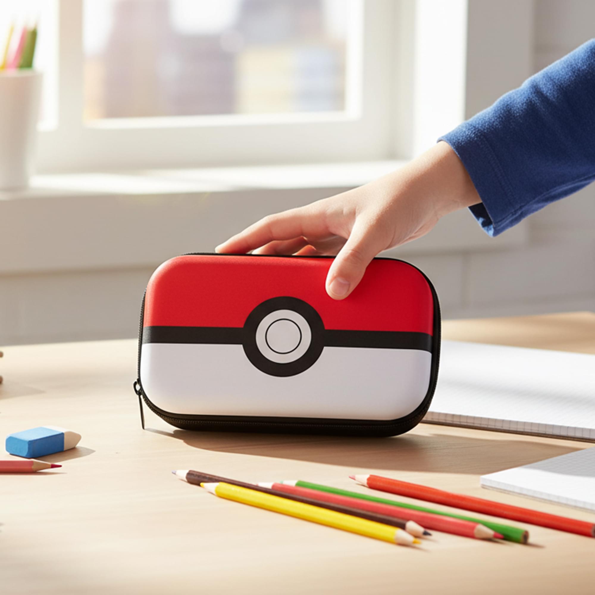 Pokemon Pokeball Molded Pencil Case