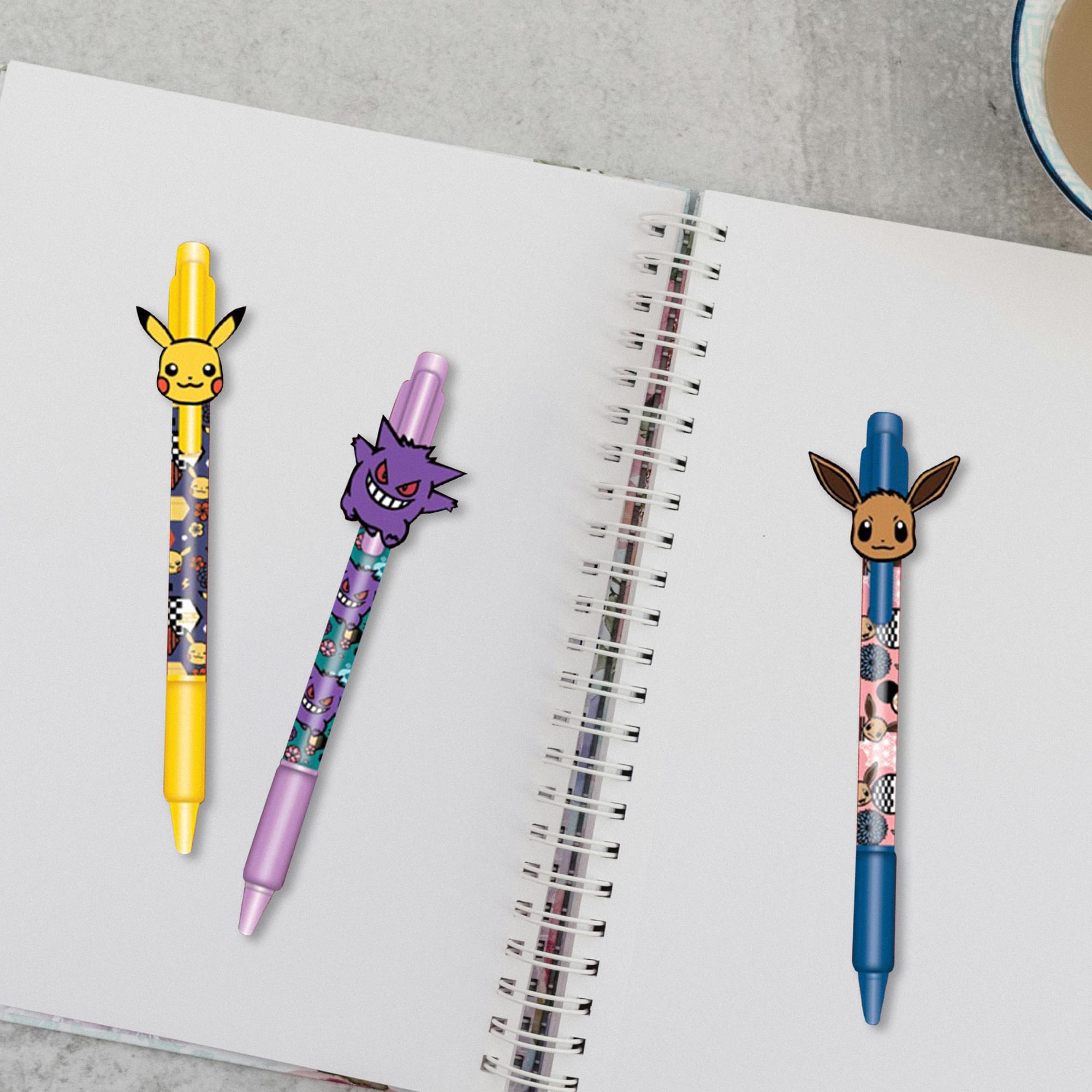 Pokemon Gen 1 Favorites 3-Pack Pen Set