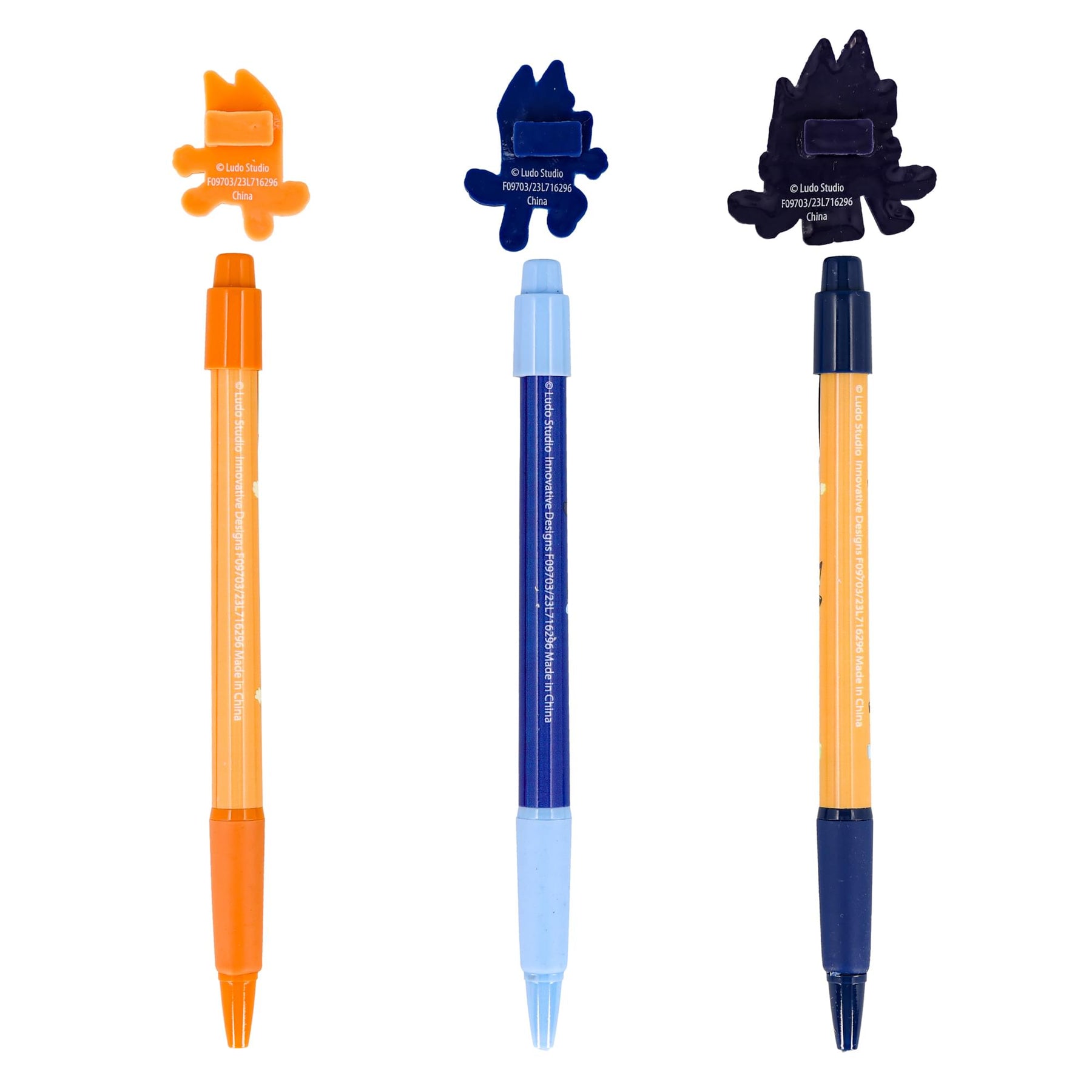 Bluey Pens 3 Pack
