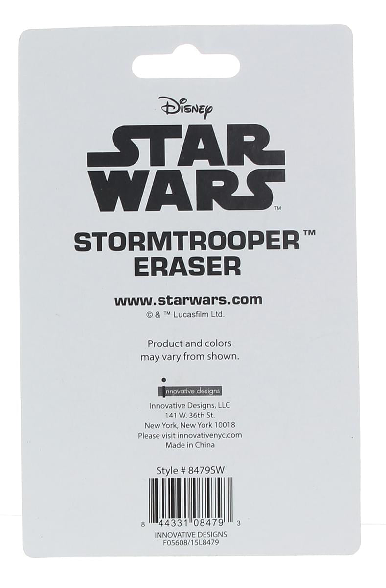 Star Wars Stormtrooper Pencil Topper Eraser