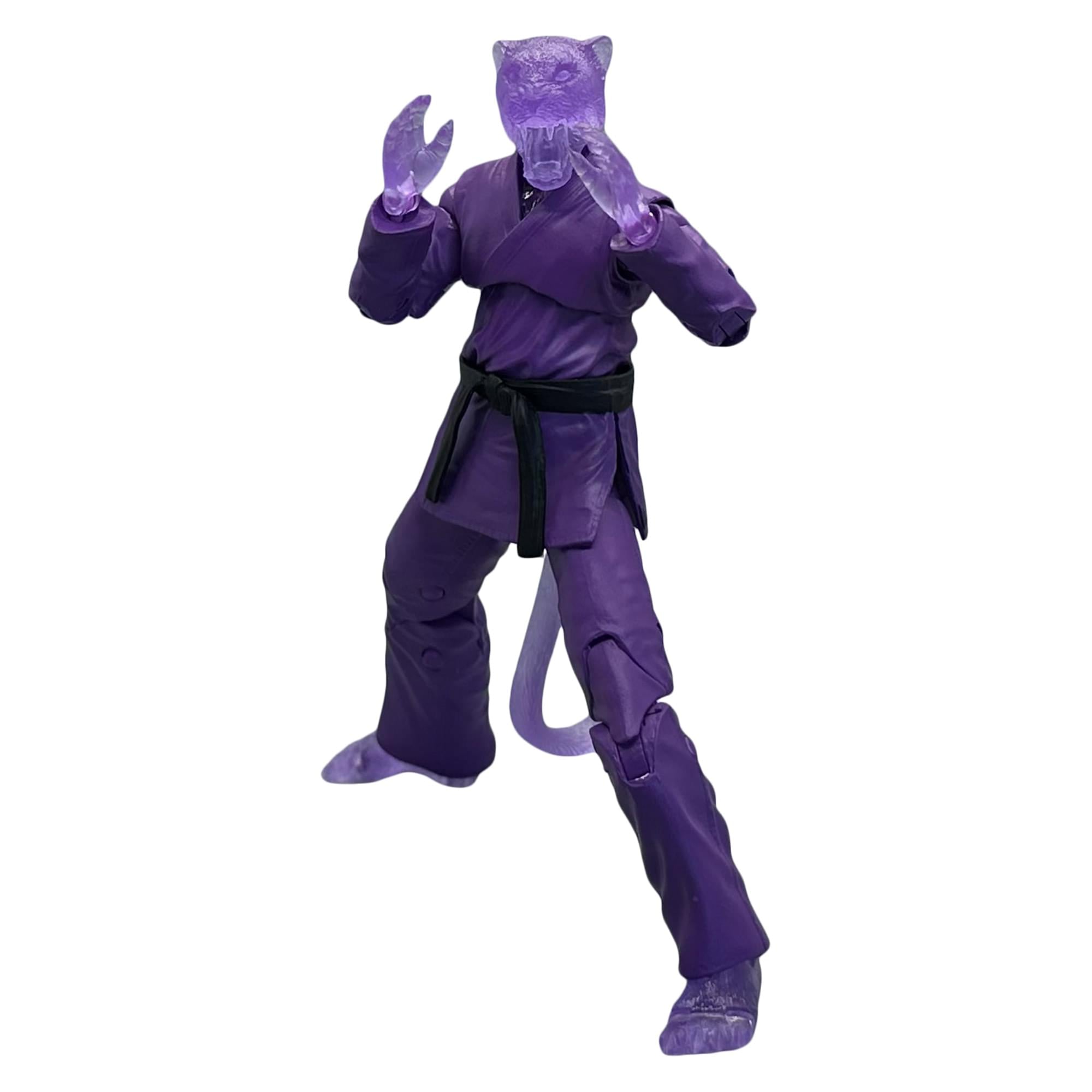 Zoo Jitsu Fighters 6 Inch Action Figure | Paulo the Panther Supercharged