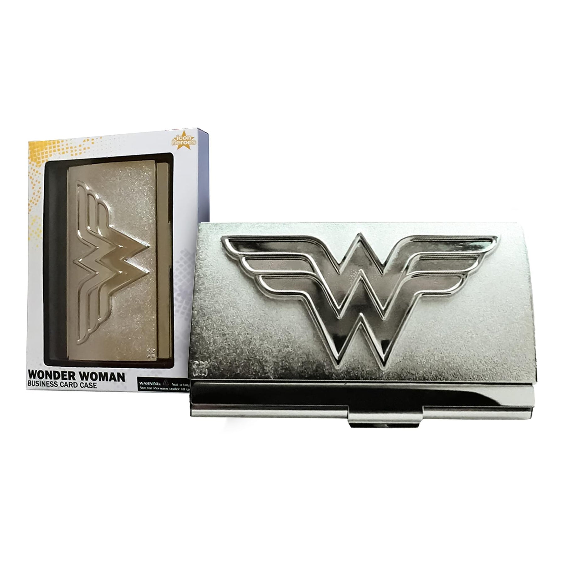 Wonder Woman Logo Metal Card Case