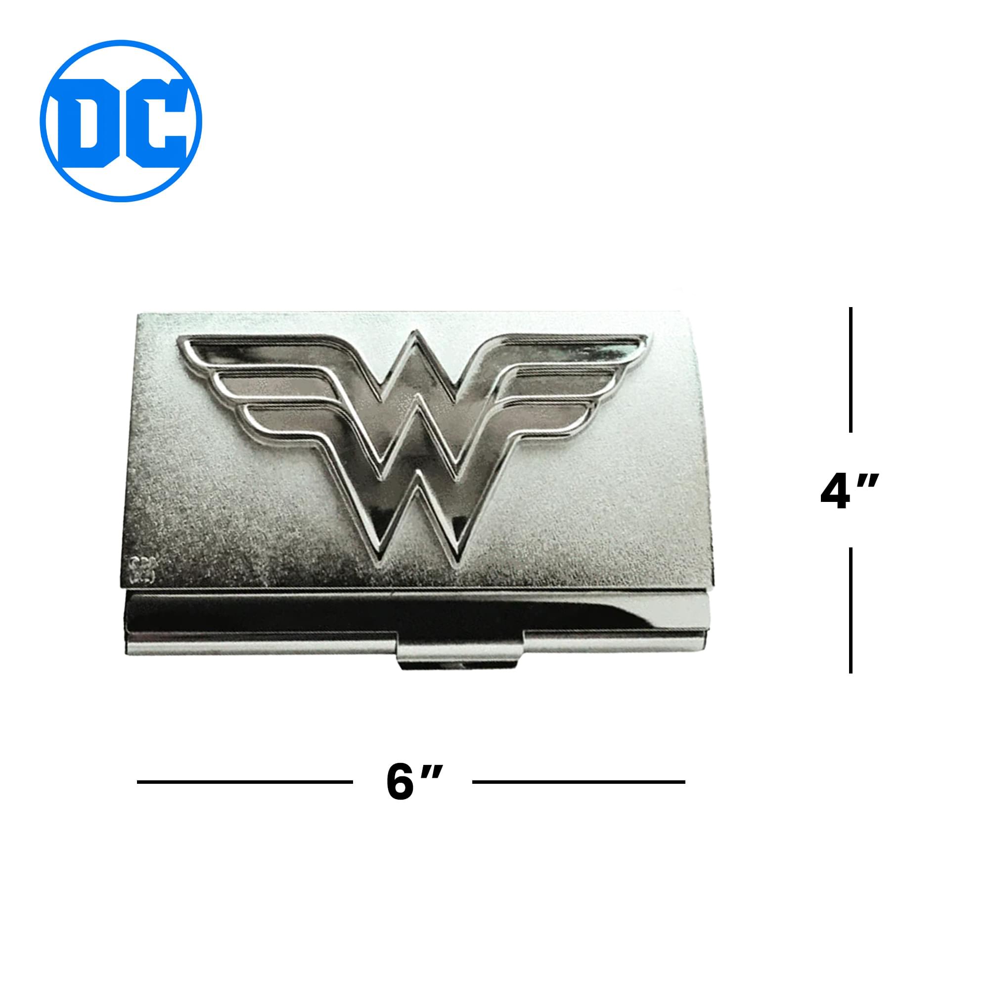 Wonder Woman Logo Metal Card Case