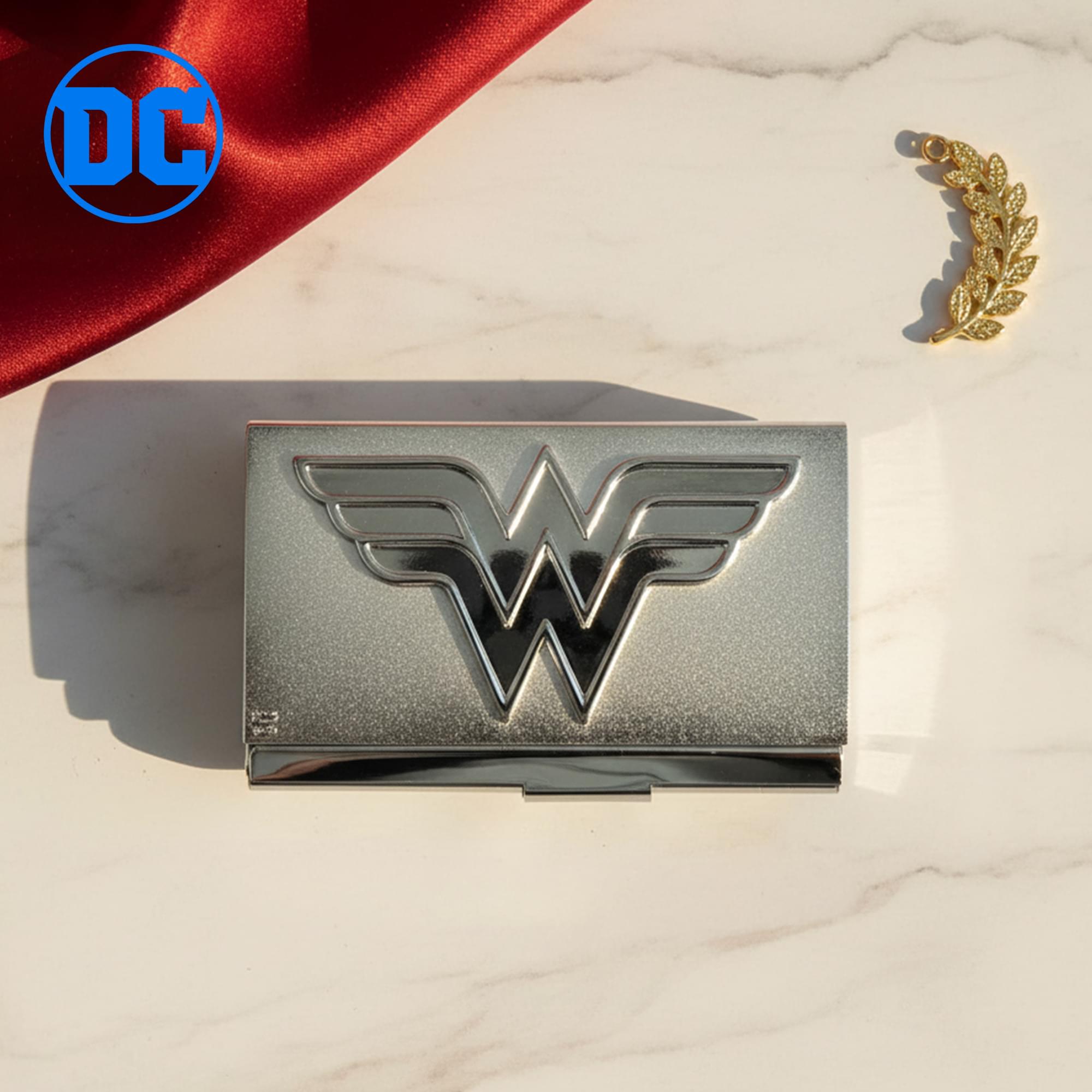 Wonder Woman Logo Metal Card Case