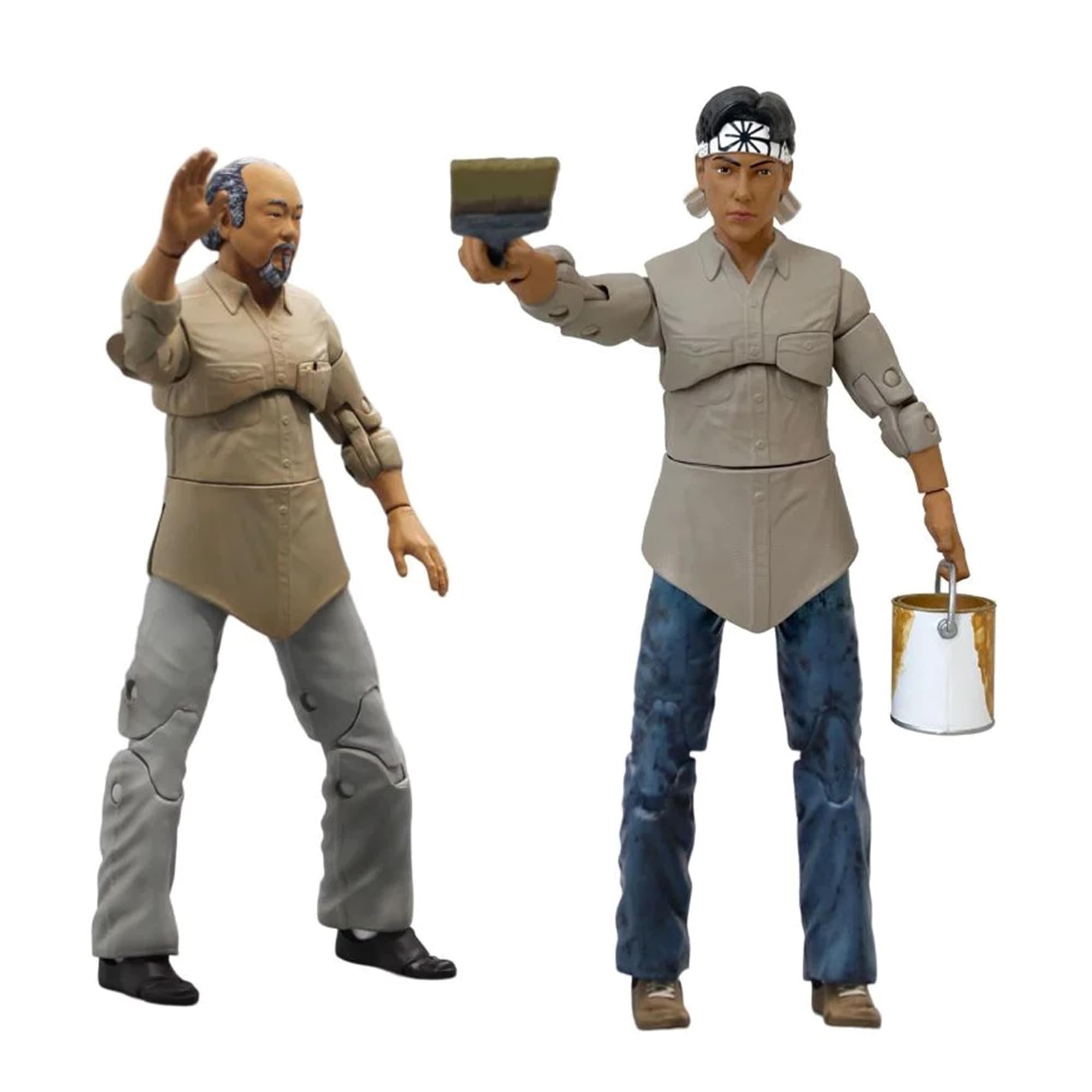 The Karate Kid Daniel and Miyagi Training Action Figure Set