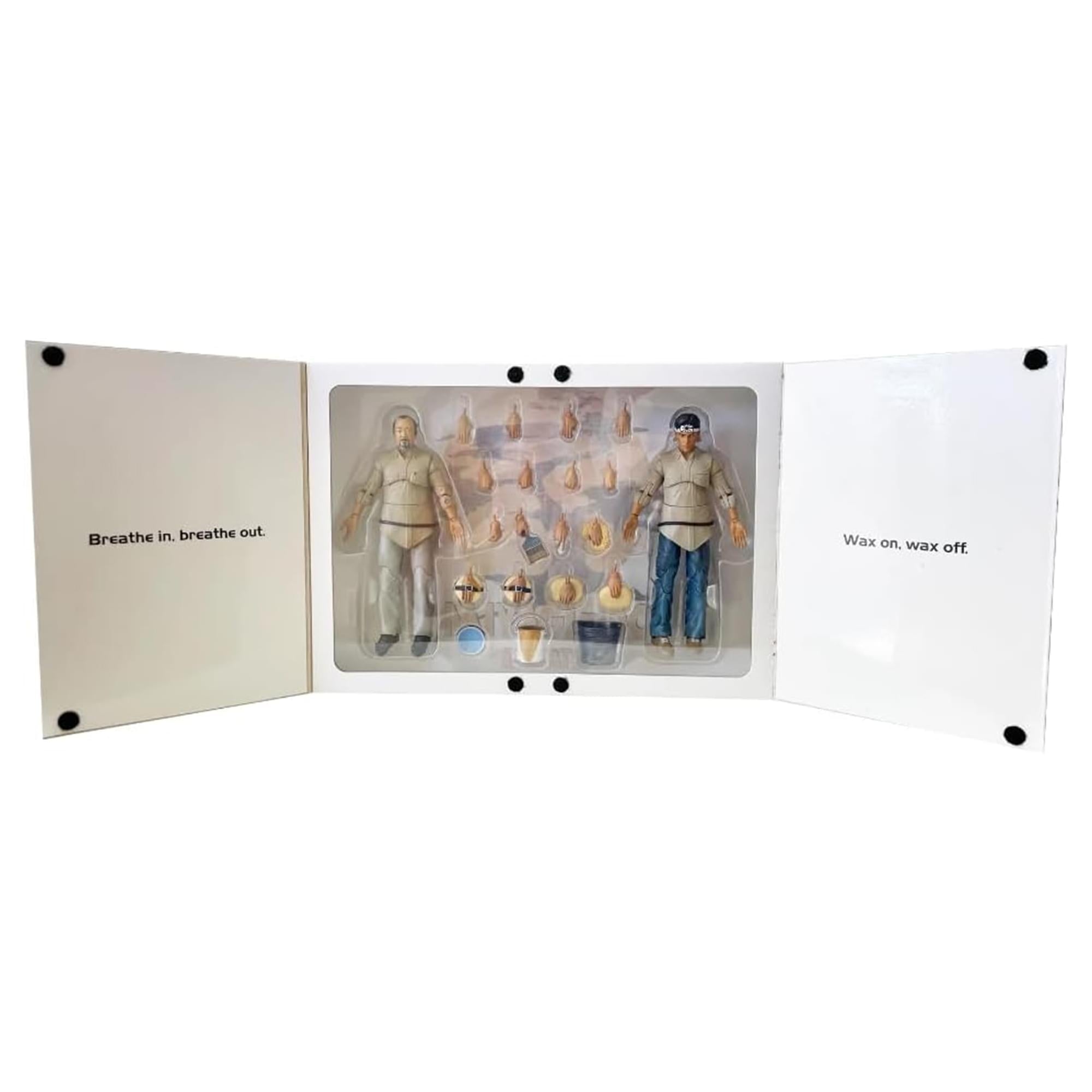 The Karate Kid Daniel and Miyagi Training Action Figure Set