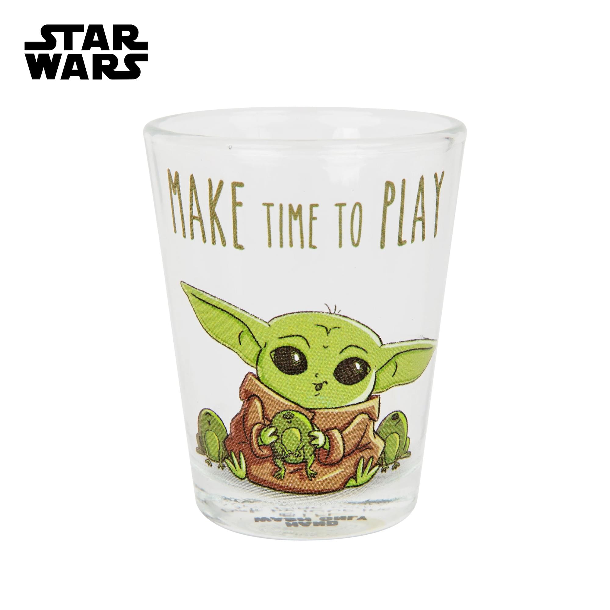 Star Wars The Mandalorian Grogu Wisdom 4-Pack Mini Glass Set