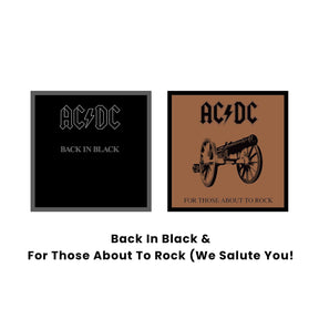AC/DC Classic Covers 16oz Pint Glass Set of 4