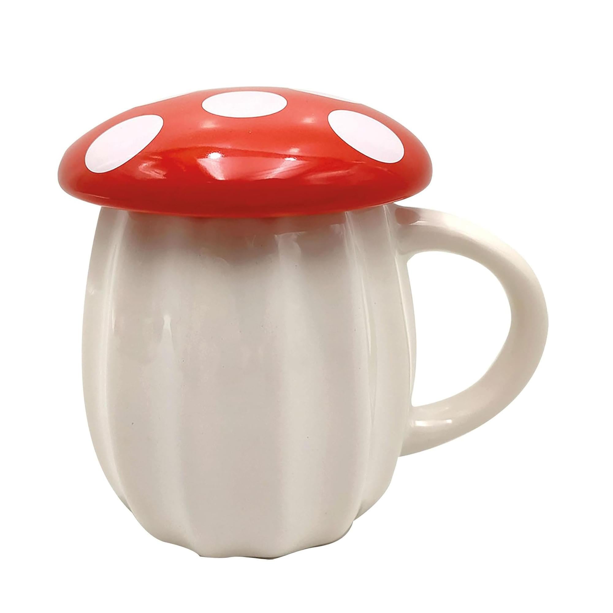 Mushroom Molded Mug with Lid