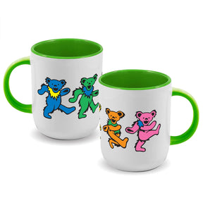 Grateful Dead Dancing Bears 20oz Ceramic Coffee Mug