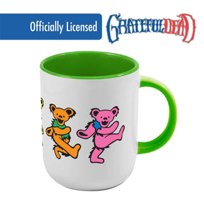 Grateful Dead Dancing Bears 20oz Ceramic Coffee Mug
