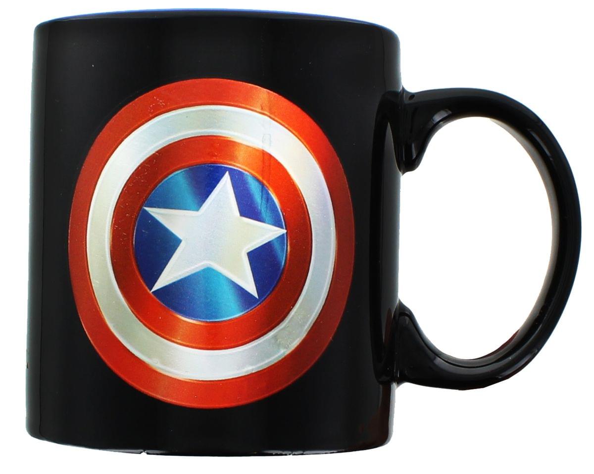 Marvel's Captain America 20oz Iridescent Shield Ceramic Mug