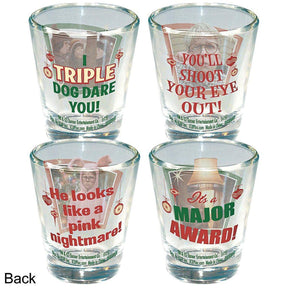 A Christmas Story Full Color Shot Glass 4-Pack