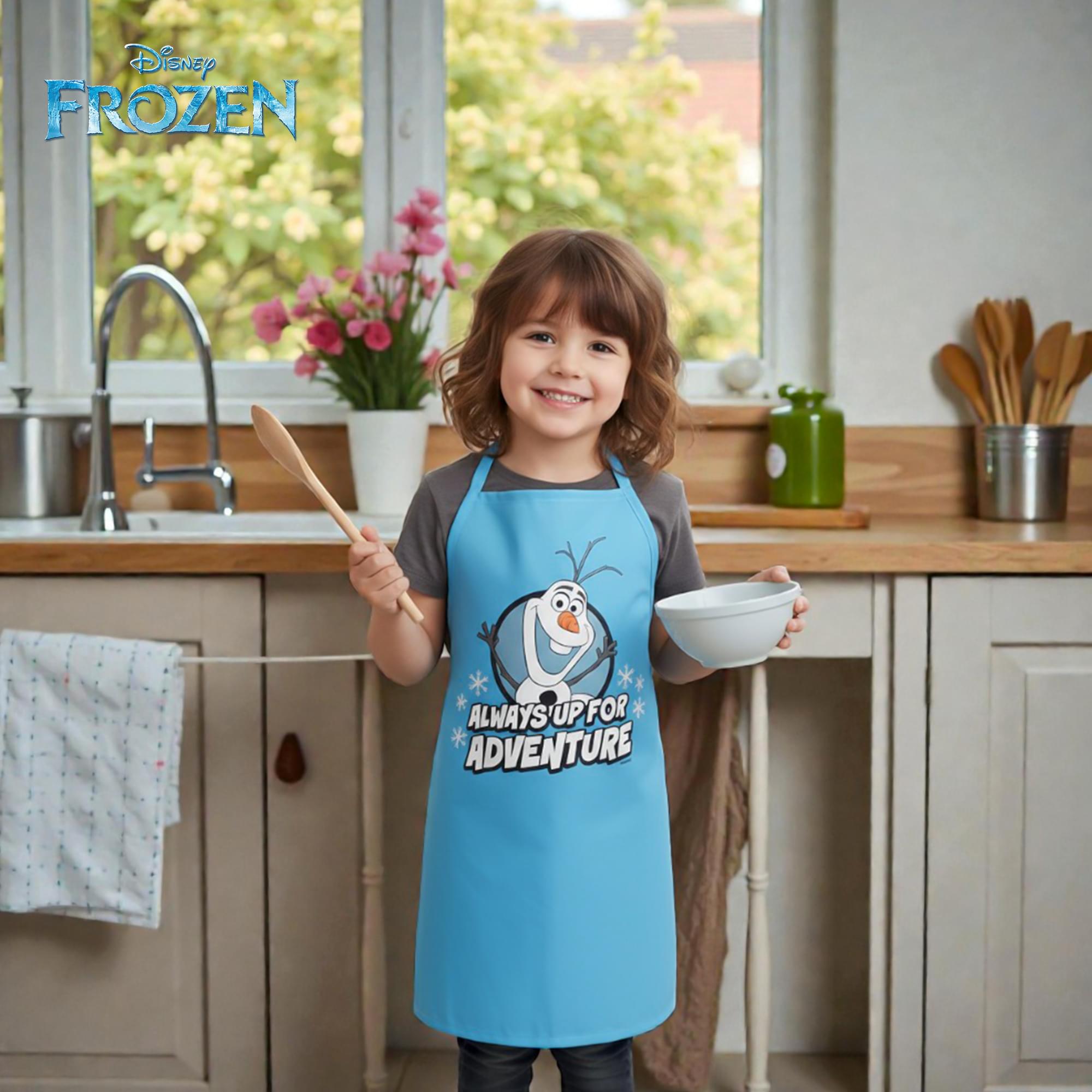 Disney Frozen Olaf "Always Up For Adventure" Kid's Apron