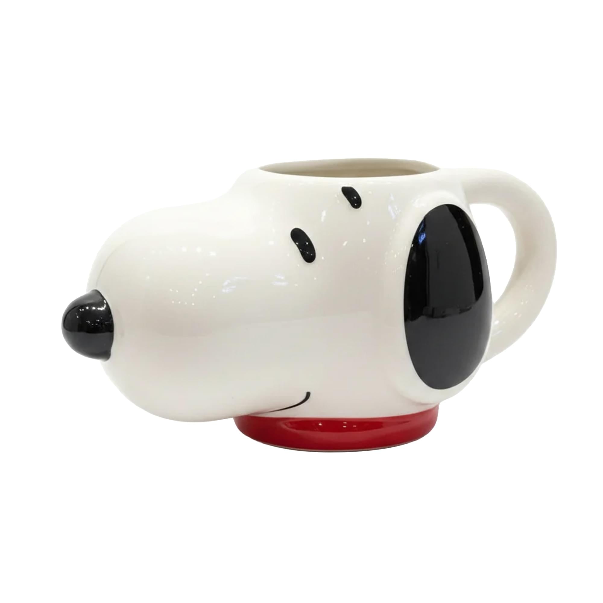 Peanuts Snoopy Head Sculpted Ceramic Mug | 16 Ounces