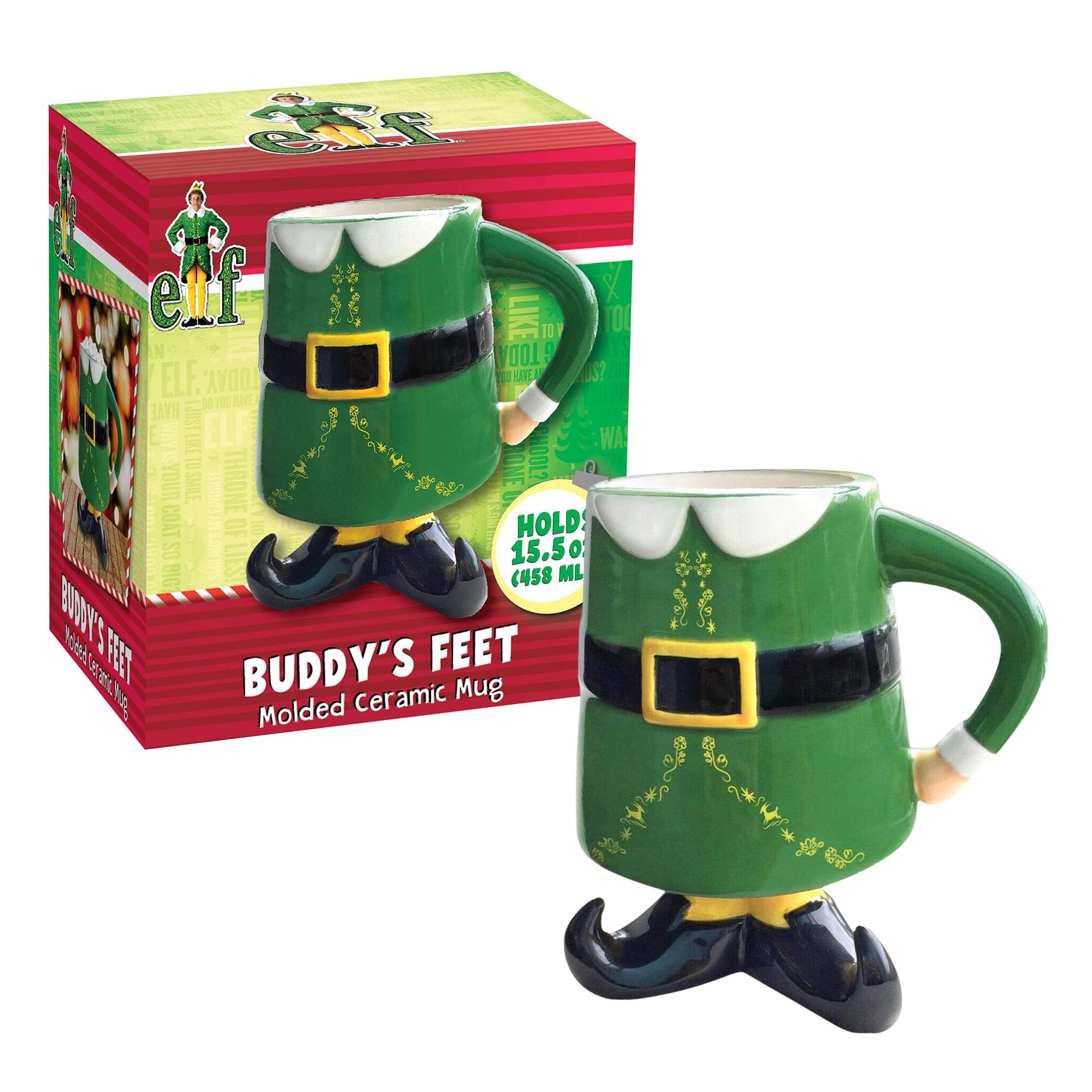 Elf The Movie Buddy Feet 11oz Molded Mug