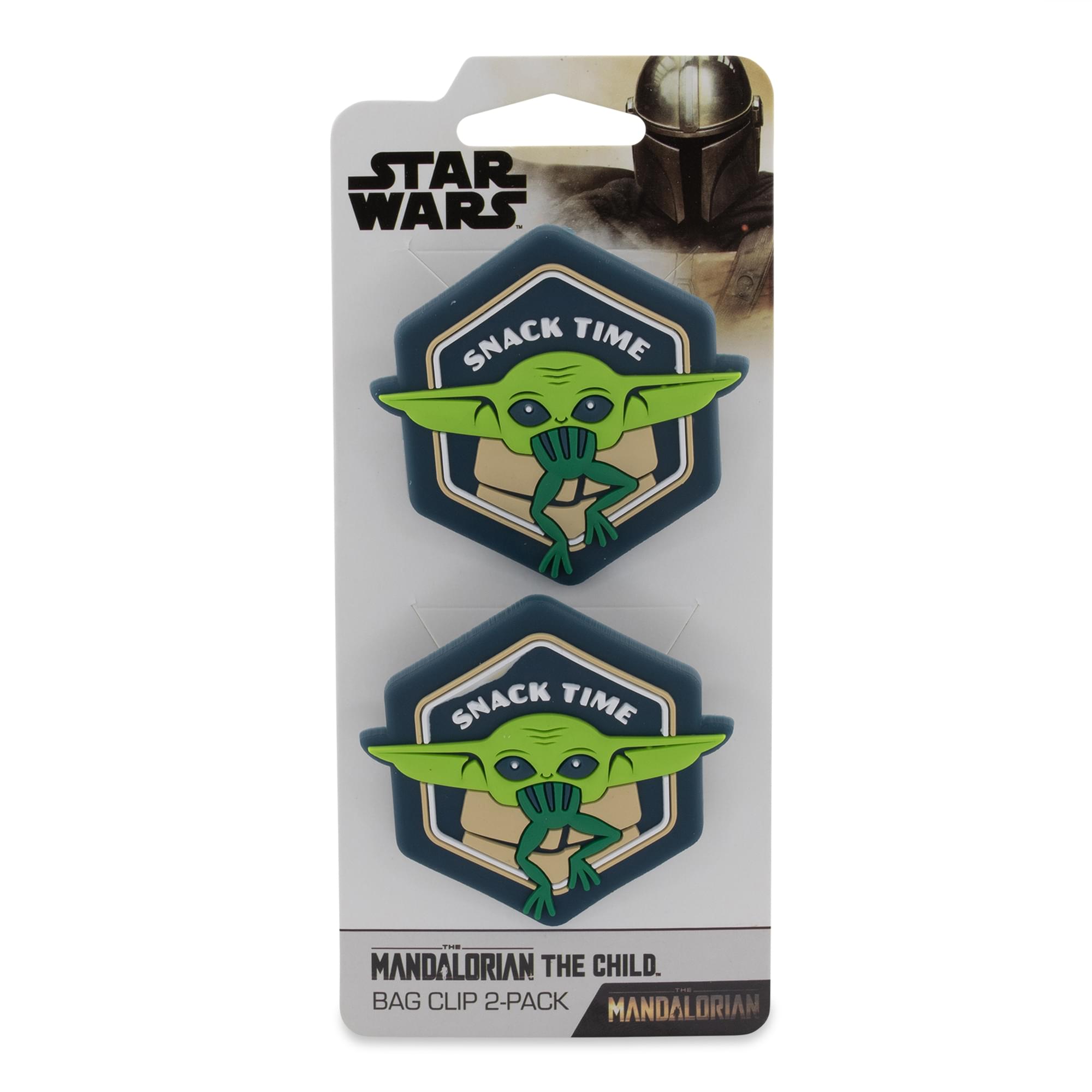 Star Wars: The Mandalorian Grogu The Child Snack Time Chip Clips | Set of 2
