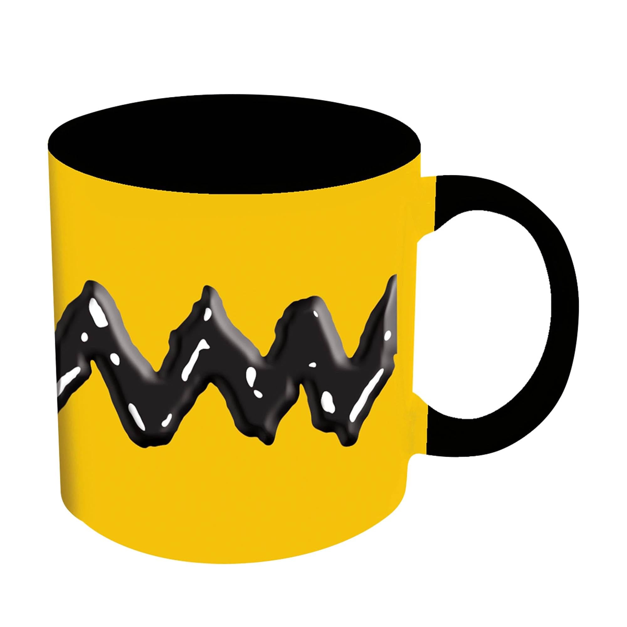 Peanuts Charlie Brown's Shirt 18oz Embossed Ceramic Mug