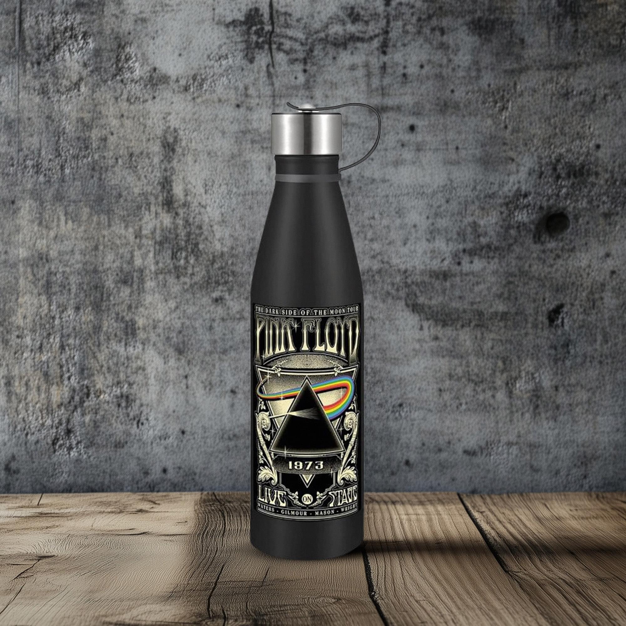 Pink Floyd Dark Side Of The Moon 17 Ounce Stainless Steel Pin Bottle
