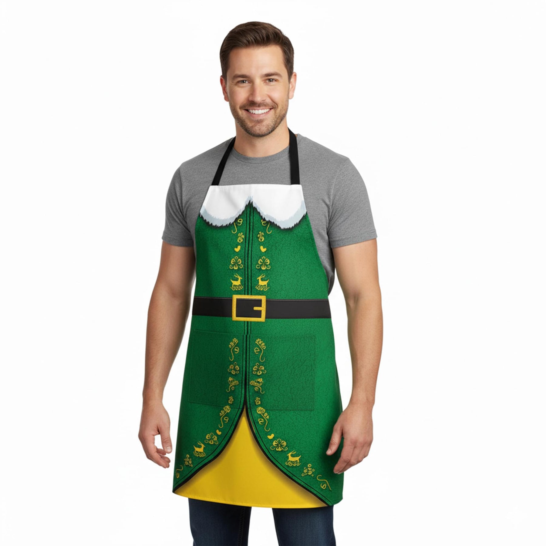 Elf Adult Unisex Chef Apron