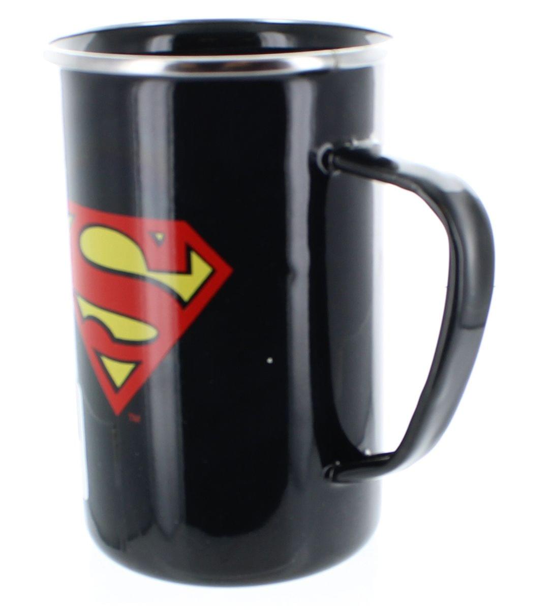 Superman Logo 20 oz. Enamelware Mug