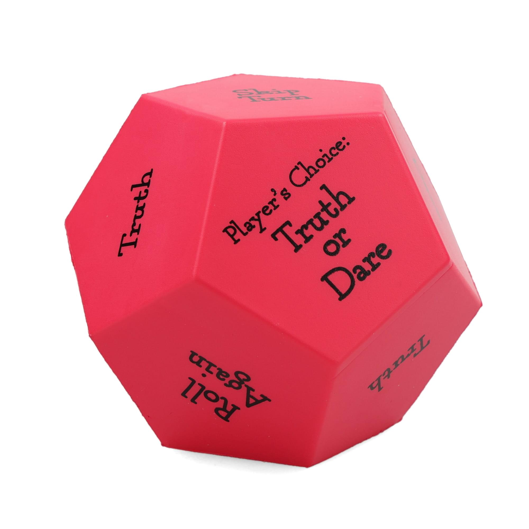 Truth or Dare Large Foam Dice Rolling Game