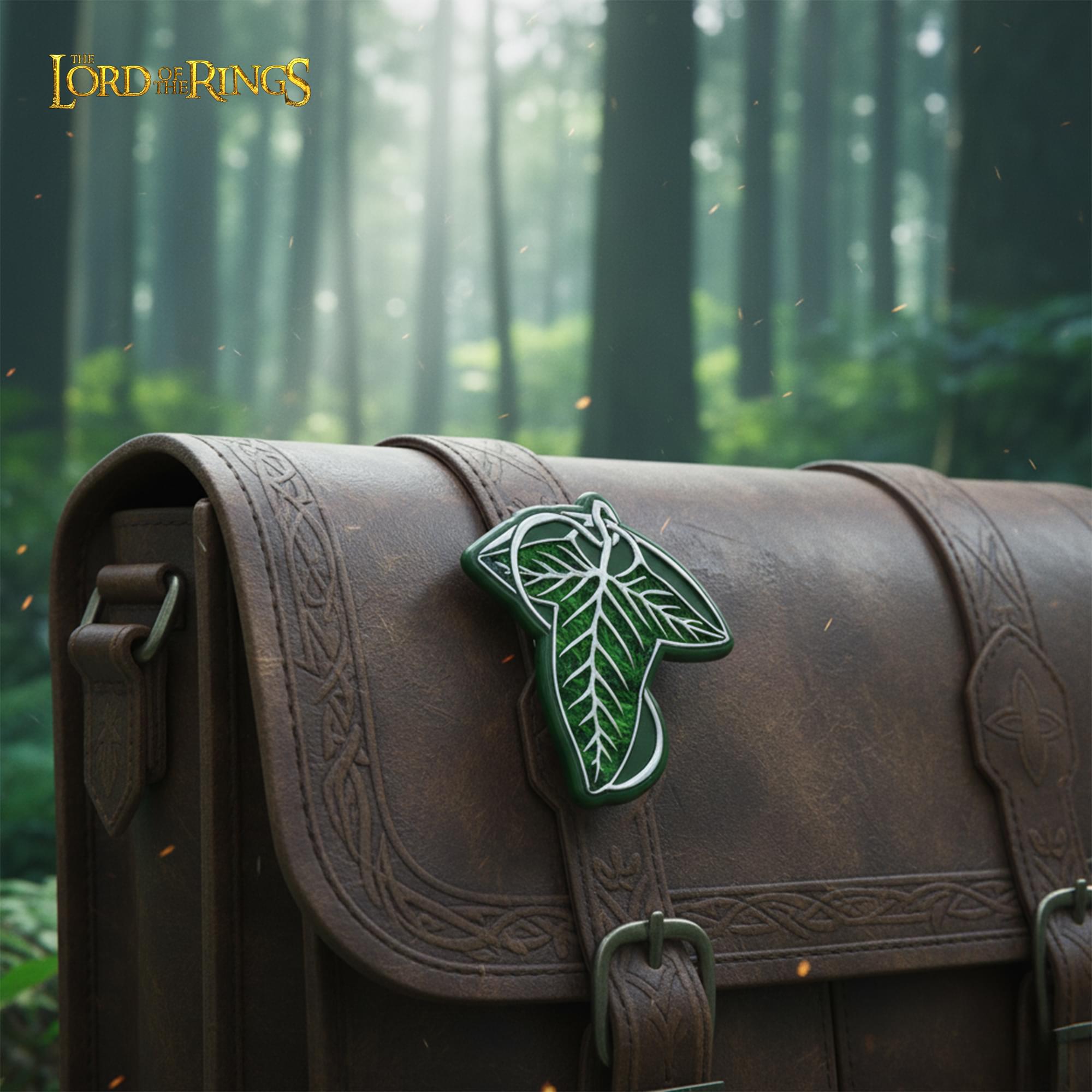 The Lord Of The Rings Leaf Of Lorien Magnetic Bag Clips | Set Of 4