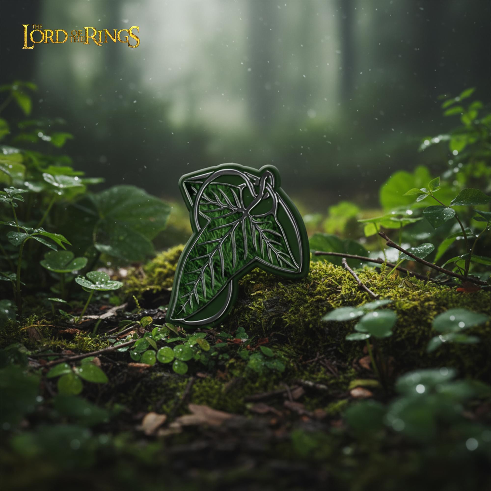 The Lord Of The Rings Leaf Of Lorien Magnetic Bag Clips | Set Of 4
