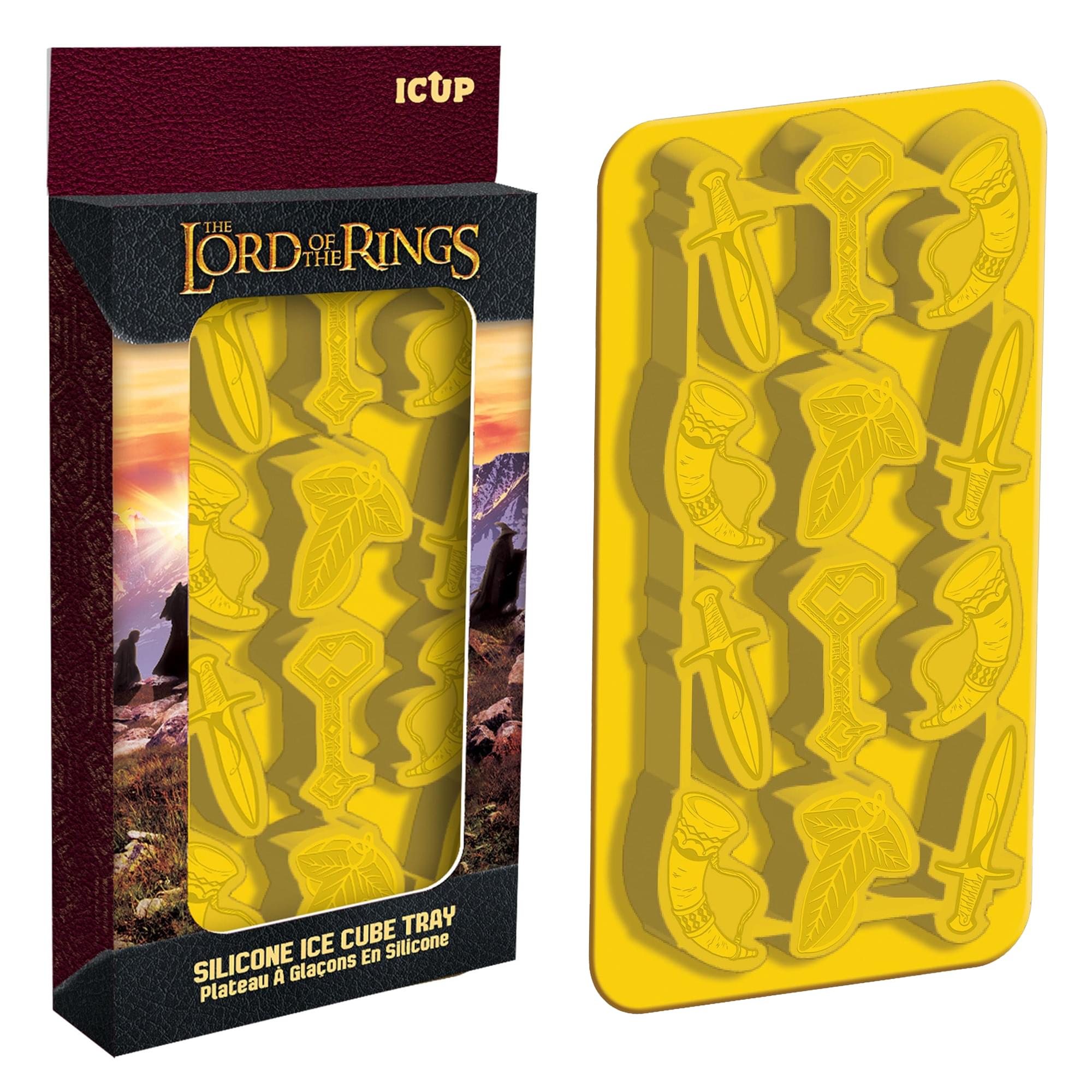 The Lord Of The Rings Molded Silicone Ice Cube Tray | Makes 12 Cubes