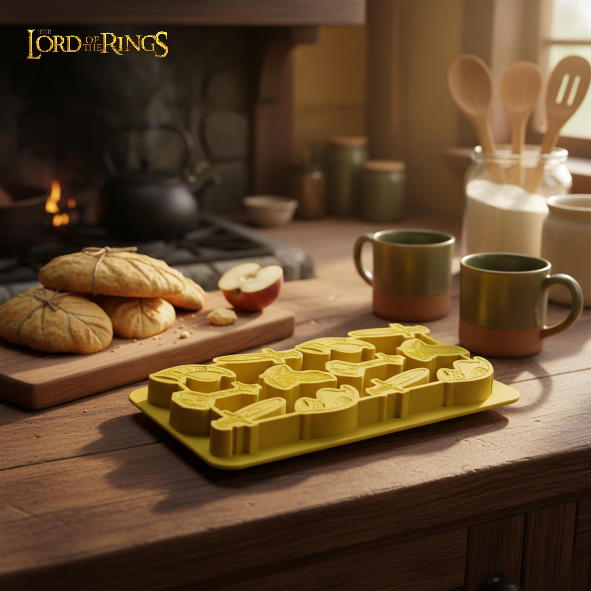 The Lord Of The Rings Molded Silicone Ice Cube Tray | Makes 12 Cubes