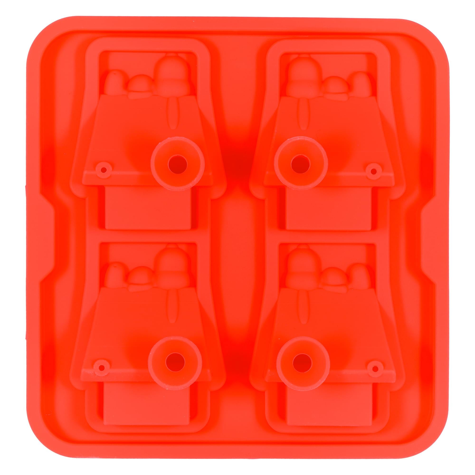 Peanuts Snoopy Doghouse Molded Silicone Ice Cube Tray | Makes 4