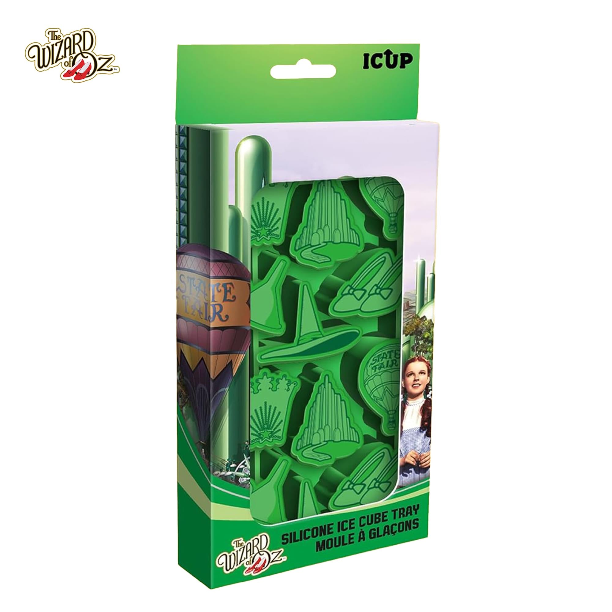 The Wizard Of Oz Emerald City Molded Silicone Ice Cube Tray | Makes 12 Cubes