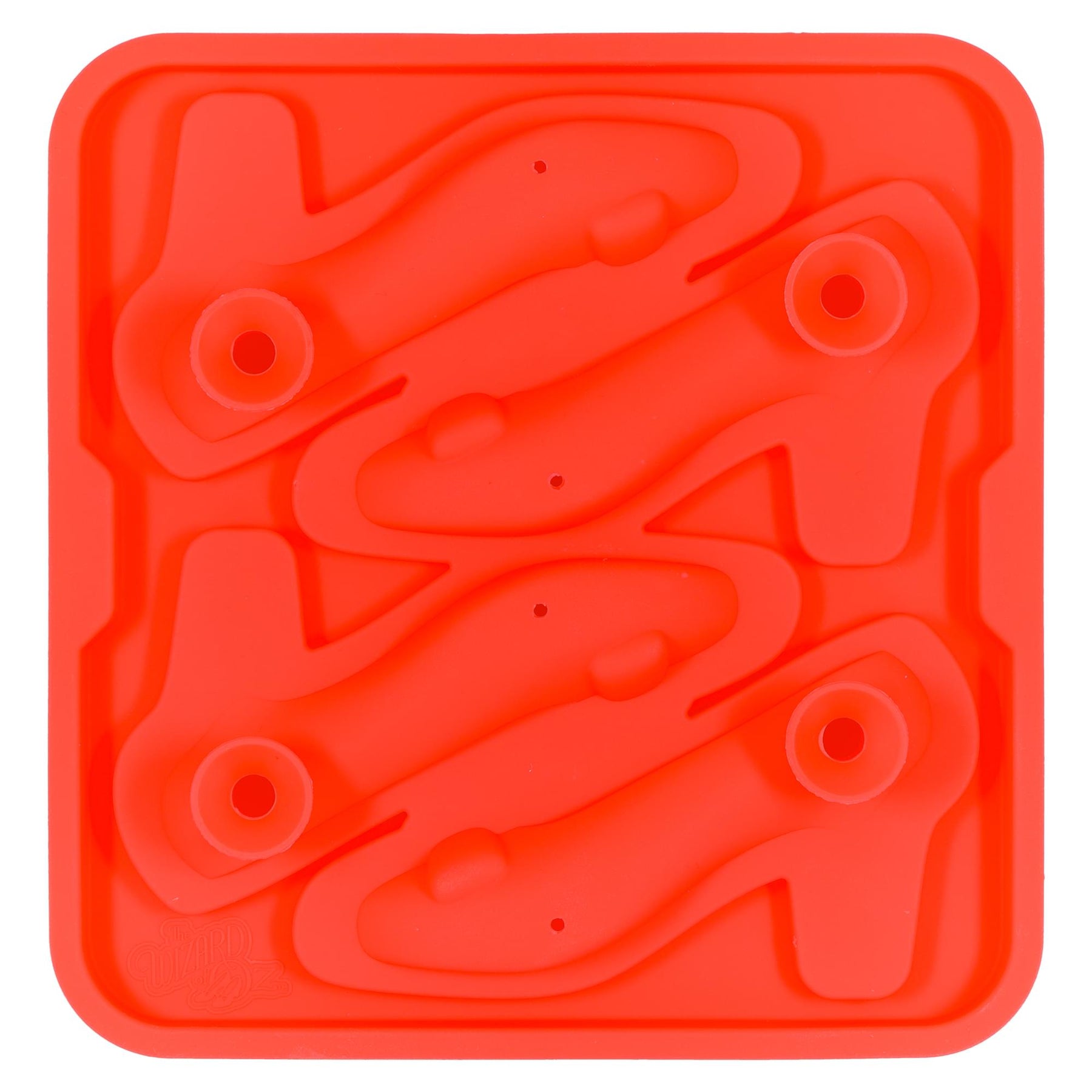 Wizard Of Oz Ruby Slippers Molded Silicone Ice Cube Tray | Makes 4