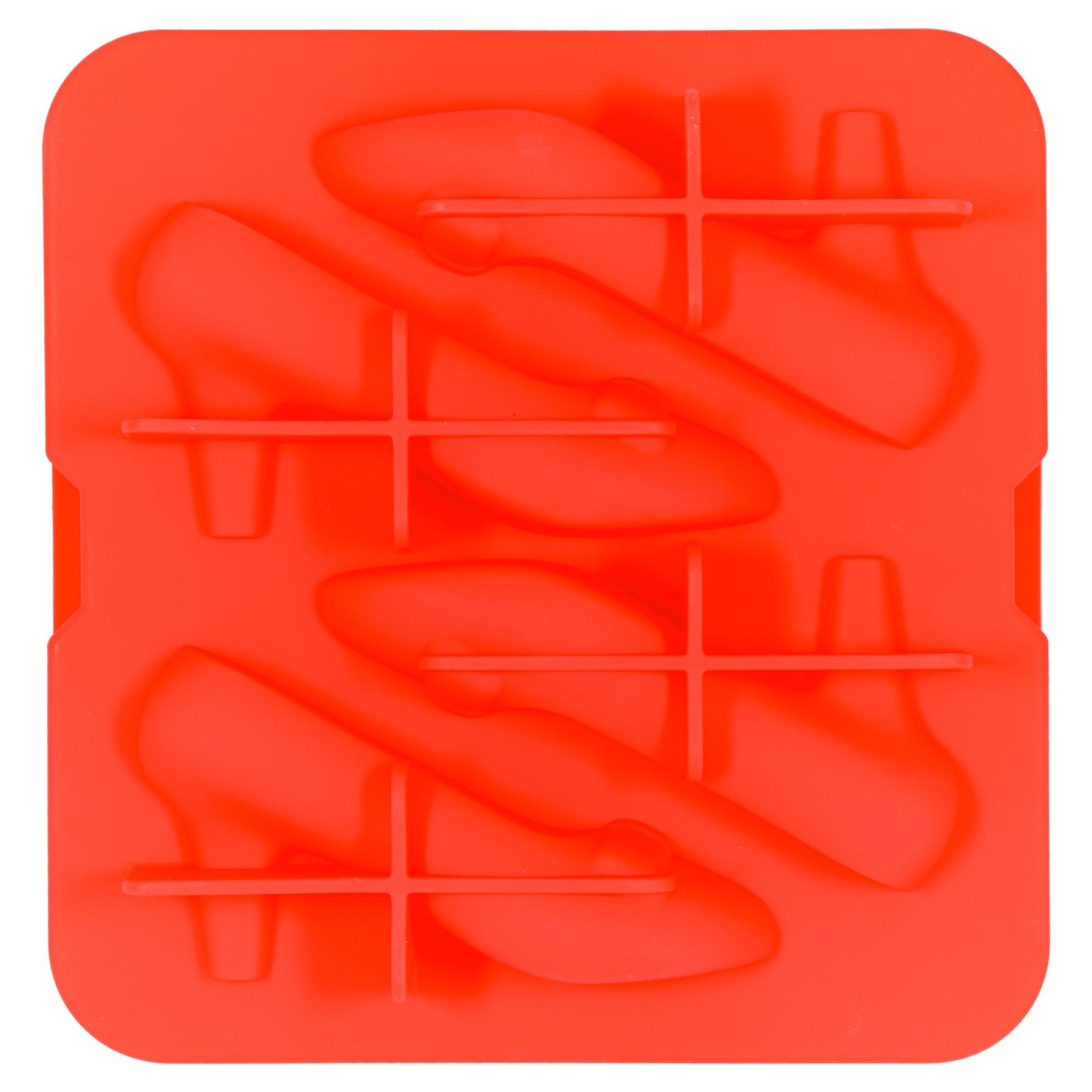 Wizard Of Oz Ruby Slippers Molded Silicone Ice Cube Tray | Makes 4