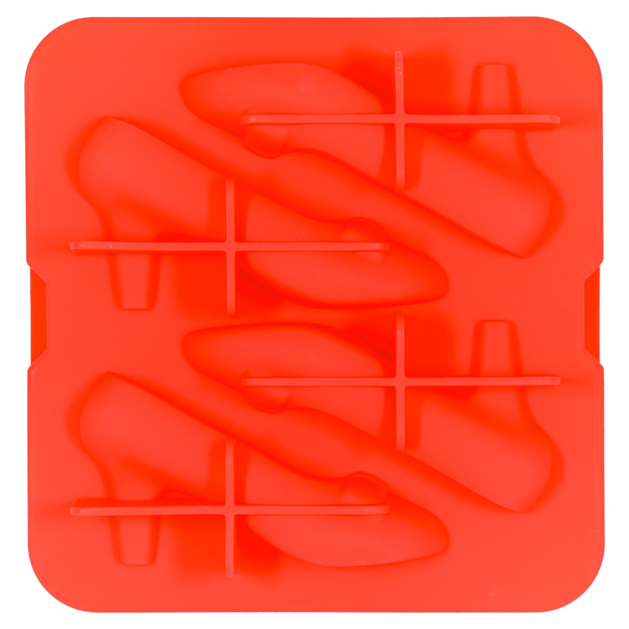 Wizard Of Oz Ruby Slippers Molded Silicone Ice Cube Tray | Makes 4