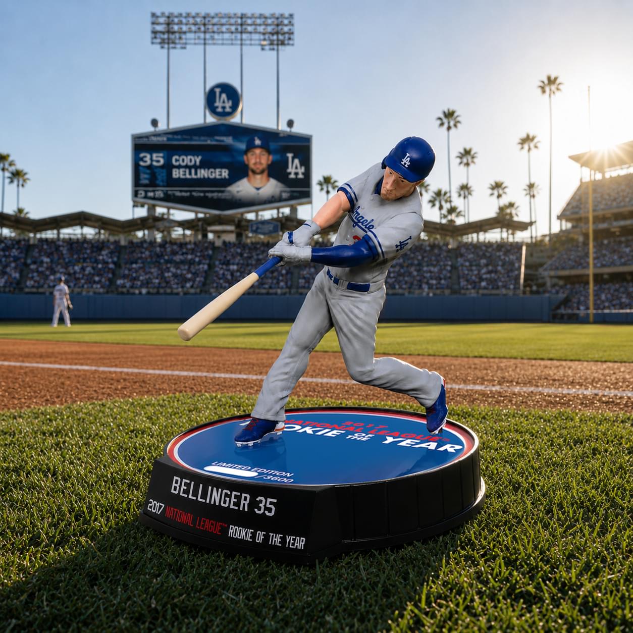 MLB LA Dodgers 6 Inch Figure | Cody Bellinger