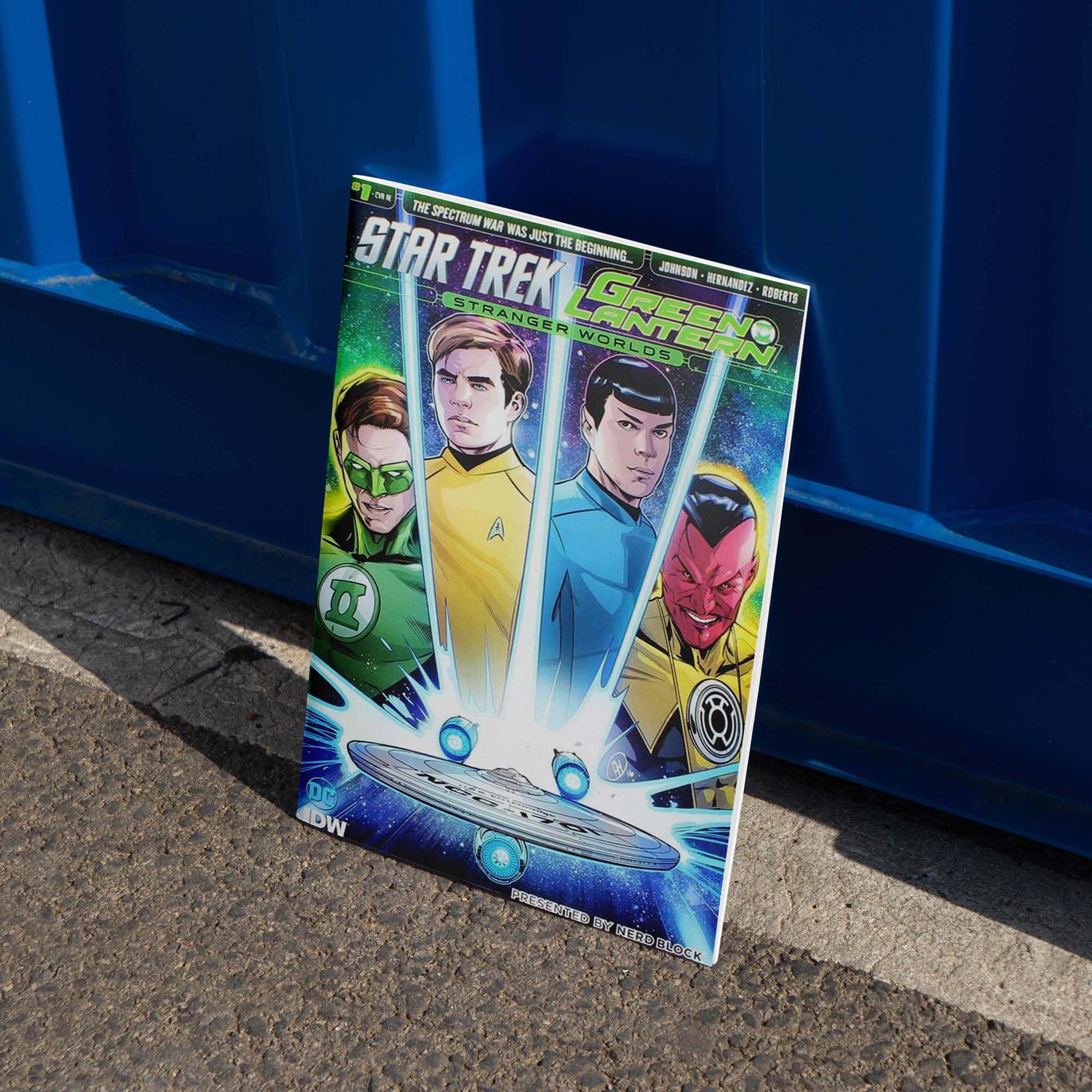 Star Trek & Green Lantern Stanger Worlds Comic Book Issue # 1